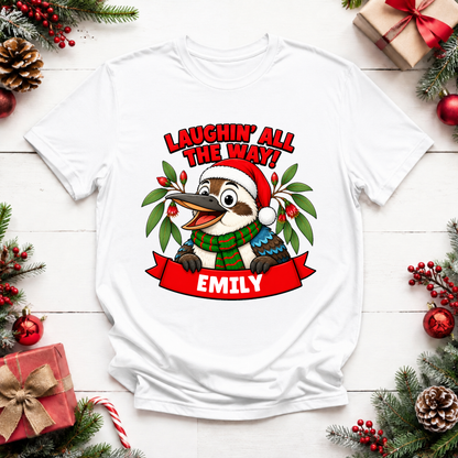 Personalised Aussie Animal Christmas T-Shirt