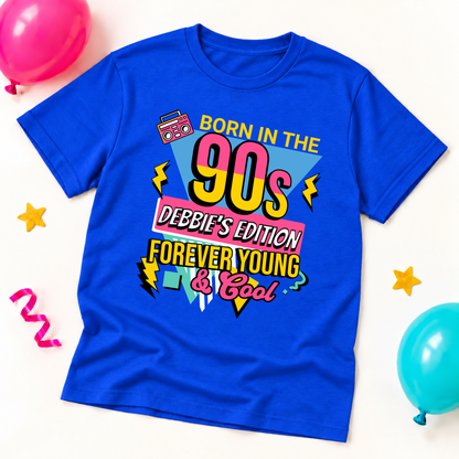 Personalised Born in the 90s T-Shirt