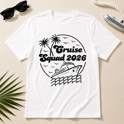 Cruise Squad 2026 Matching Shirts