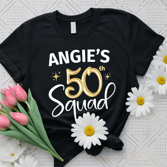 Personalised Birthday Shirts