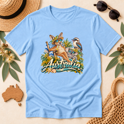 Australian Animals T-Shirt – Matching Family Summer Design