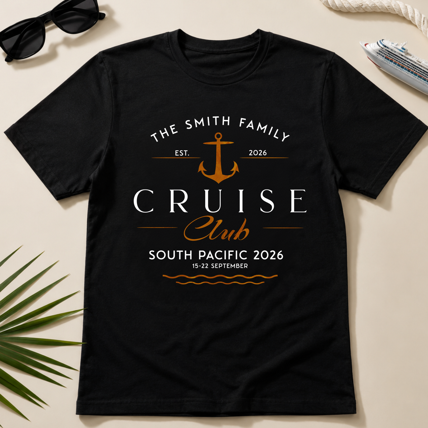 Personalised Cruise Club Shirt