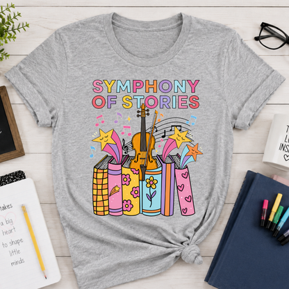 Symphony of Stories Book Week 2026 T-Shirt