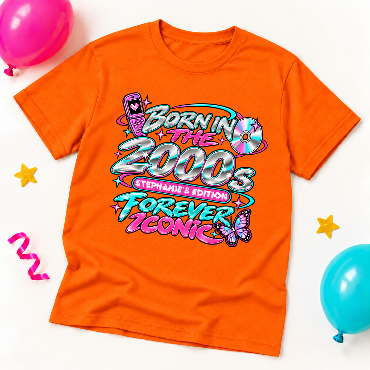 Personalised Born in the 2000s T-Shirt