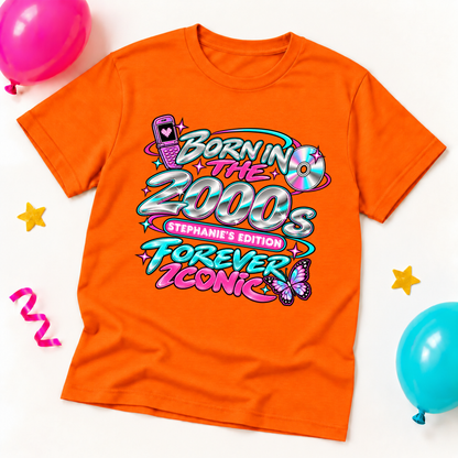 Personalised Born in the 2000s T-Shirt