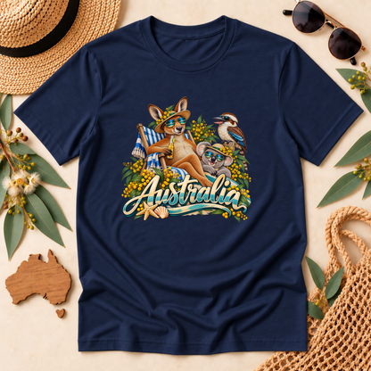 Australian Animals T-Shirt – Matching Family Summer Design