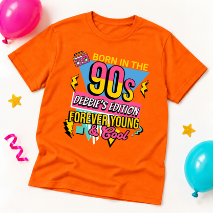 Personalised Born in the 90s T-Shirt
