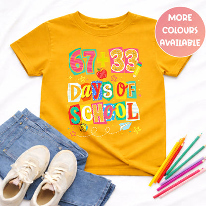 100 Days of School 67 Shirt