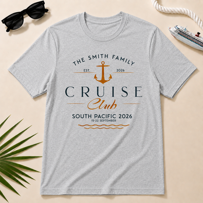 Personalised Cruise Club Shirt