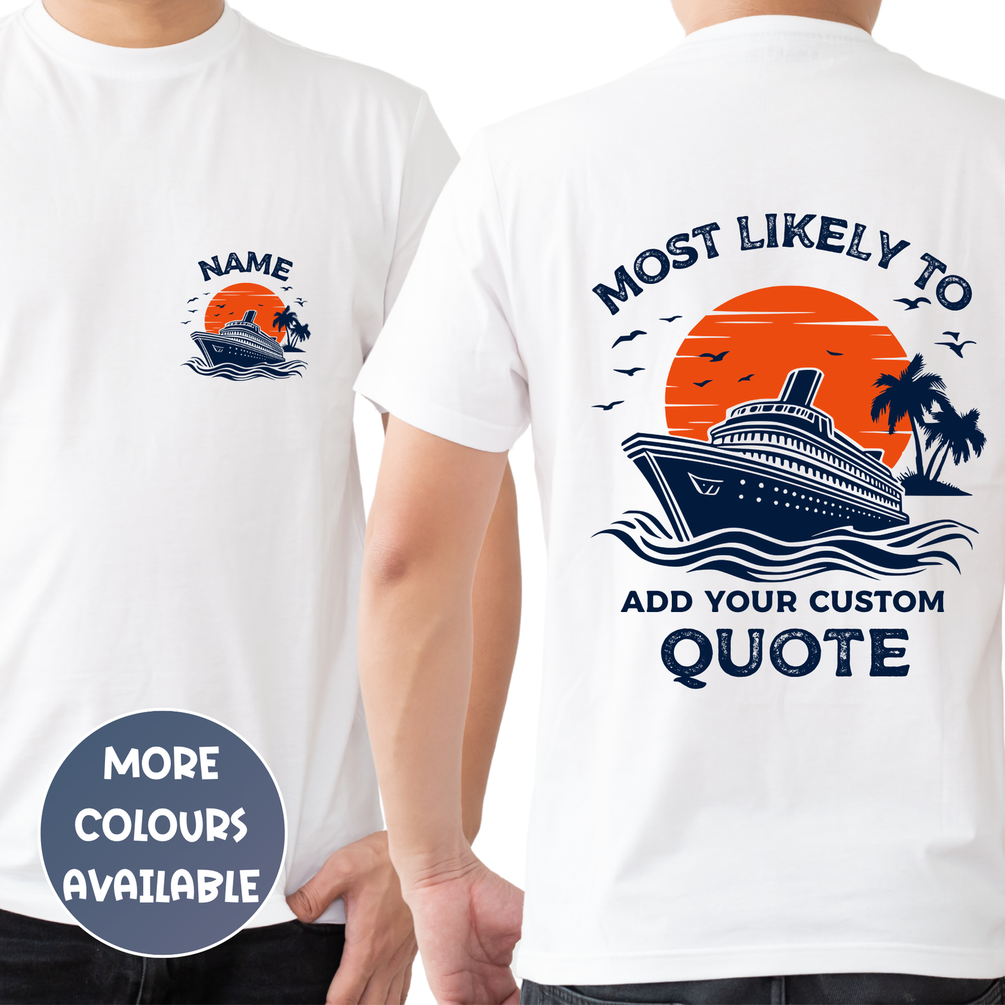 Most Likely to Custom Cruise Shirts