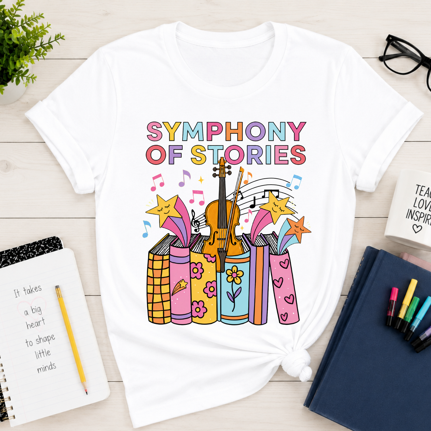 Symphony of Stories Book Week 2026 T-Shirt