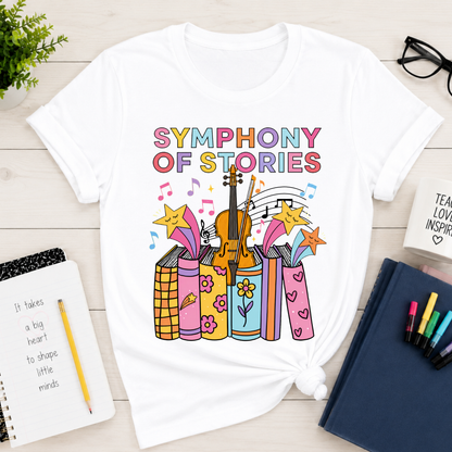 Symphony of Stories Book Week 2026 T-Shirt