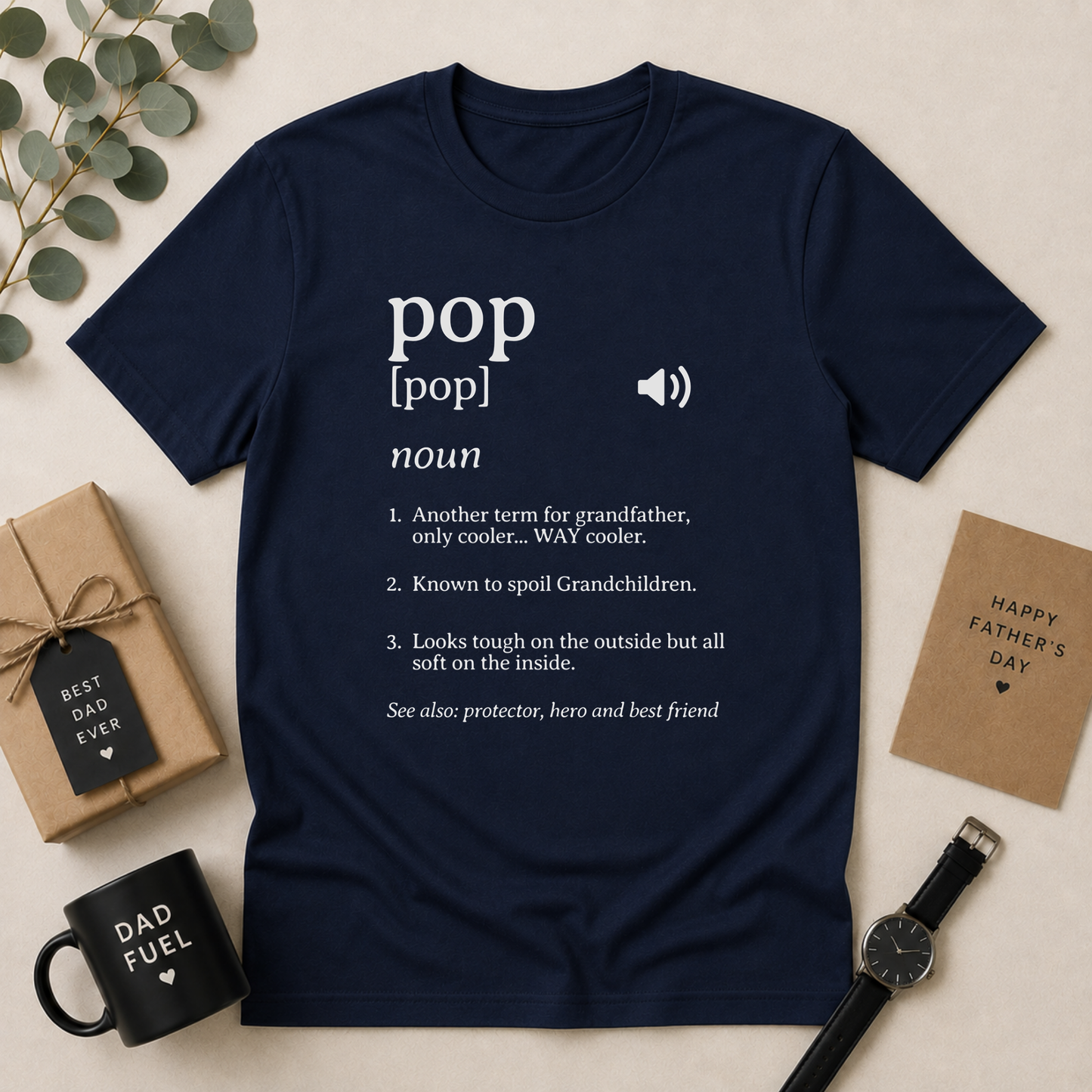 Pop Definition T-Shirt | Father’s Day Gift for Grandad