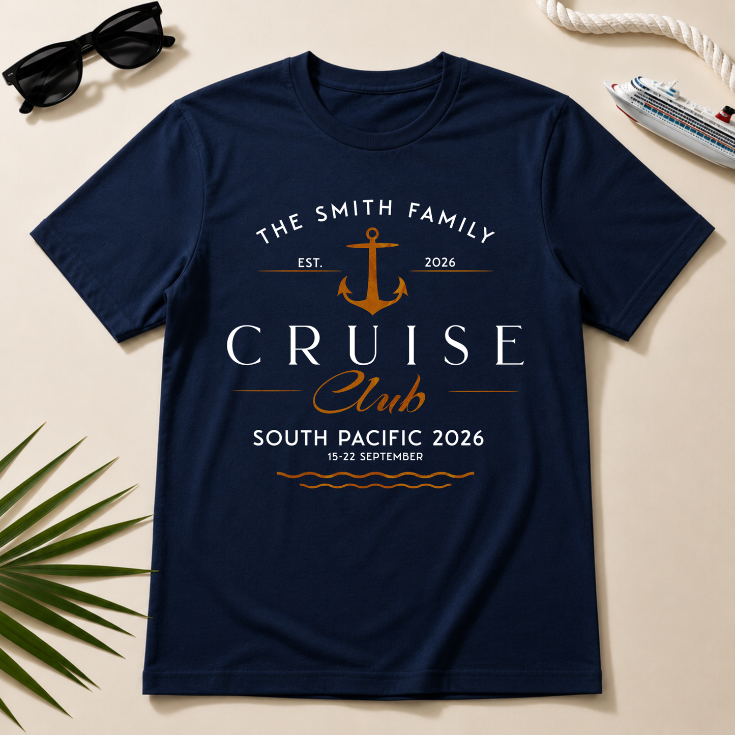 Personalised Cruise Club Shirt