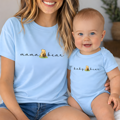 Mama Bear and Baby Bear Matching Set