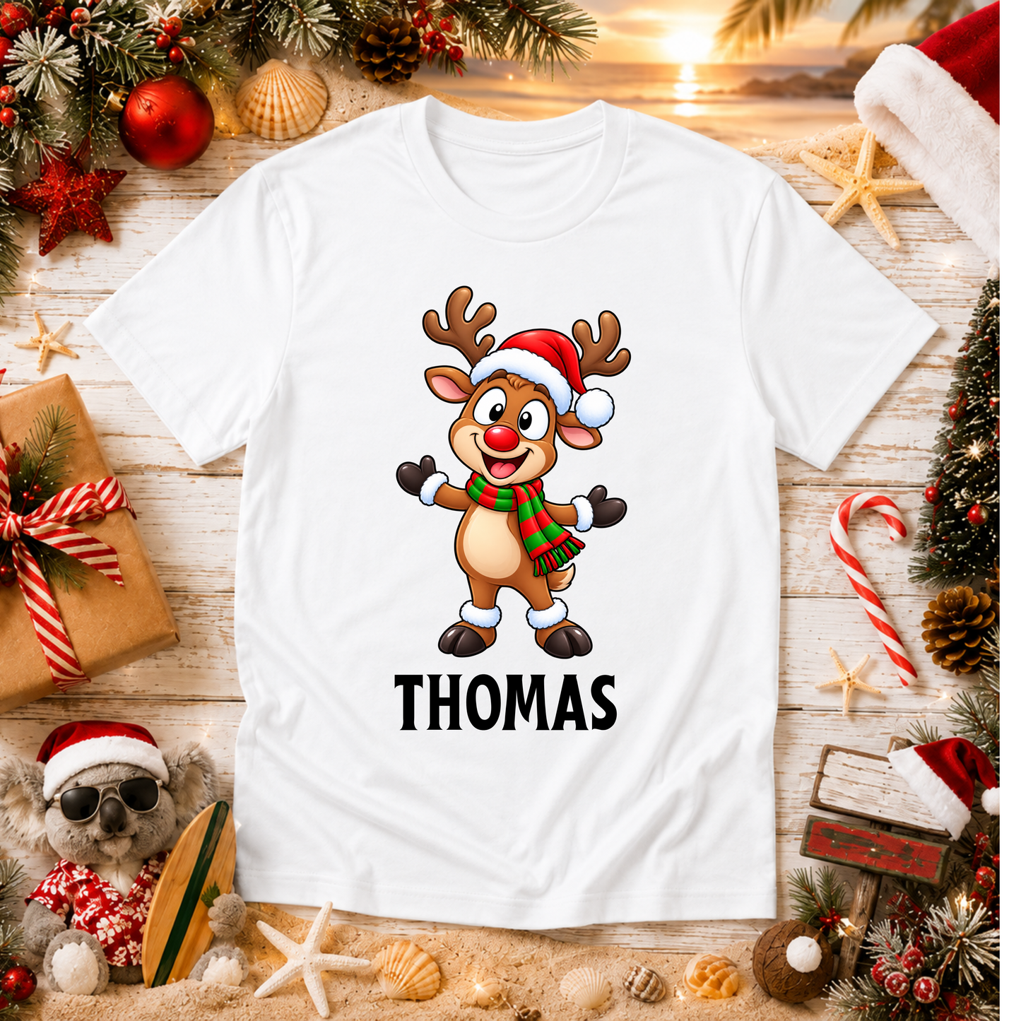 Personalised Christmas Shirts for Kids & Adults | Christmas Character T-Shirts