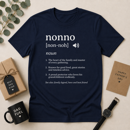Nonno Definition T-Shirt – Italian Grandfather Gift