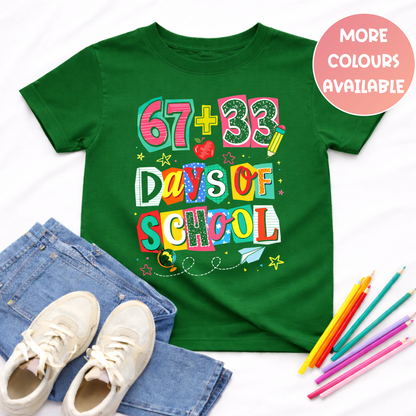 100 Days of School 67 Shirt