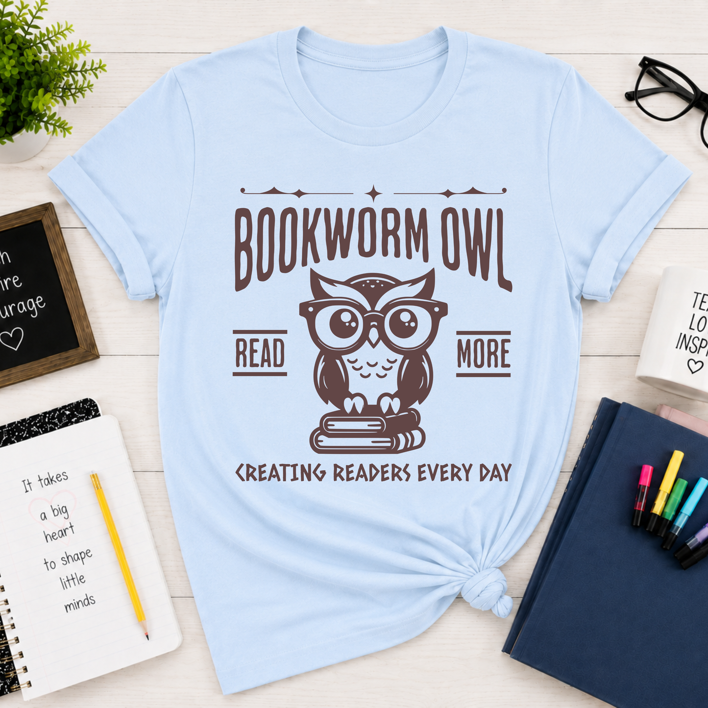 Bookworm Owl Teacher Shirt Book Week Australia