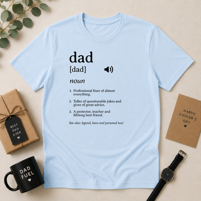 Dad Definition T-Shirt – Funny Father’s Day Gift