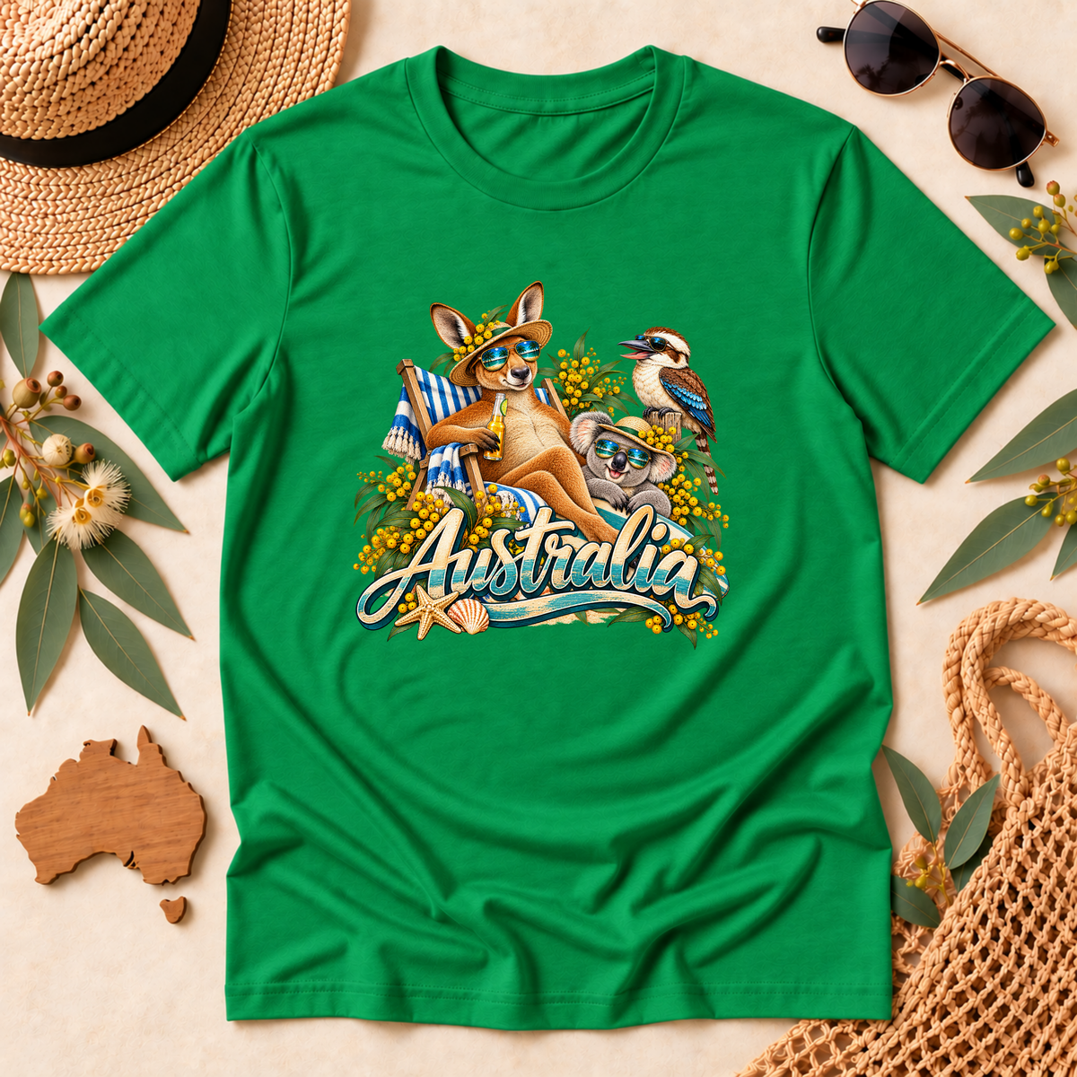 Australian Animals T-Shirt – Matching Family Summer Design