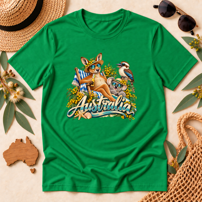 Australian Animals T-Shirt – Matching Family Summer Design