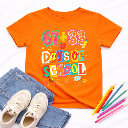 100 Days of School 67 Shirt