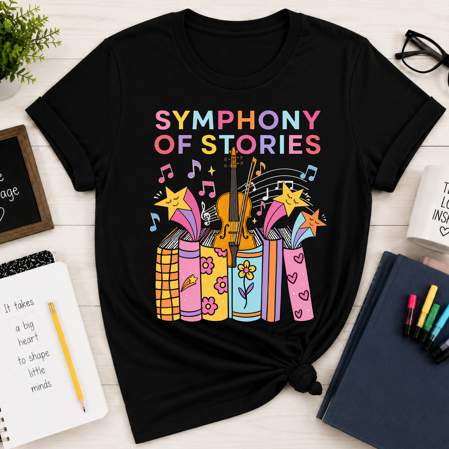 Symphony of Stories Book Week 2026 T-Shirt