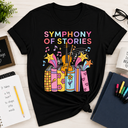 Symphony of Stories Book Week 2026 T-Shirt