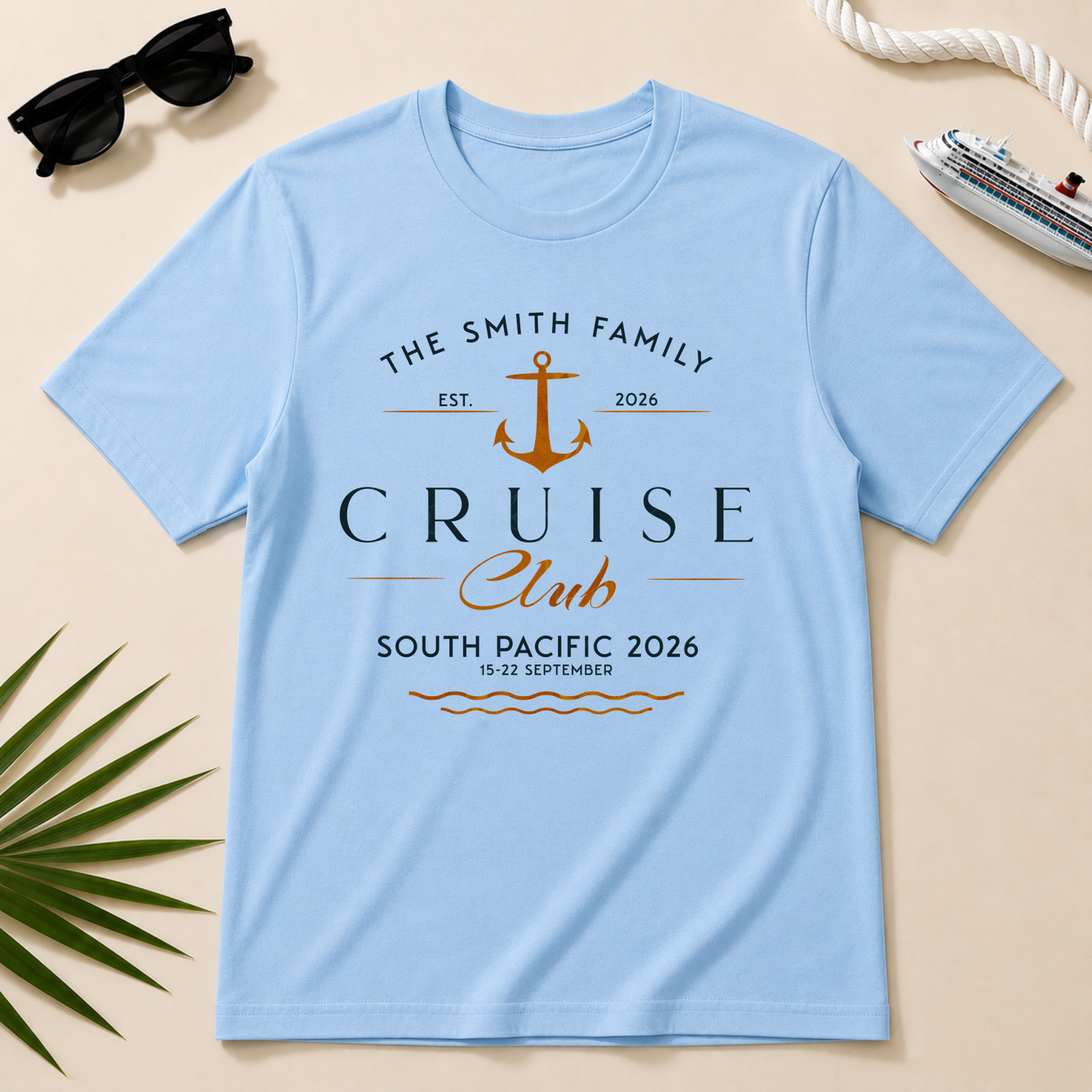 Personalised Cruise Club Shirt