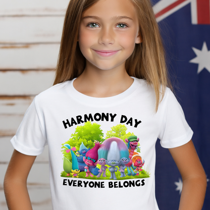 Harmony Day Trolls T-Shirt