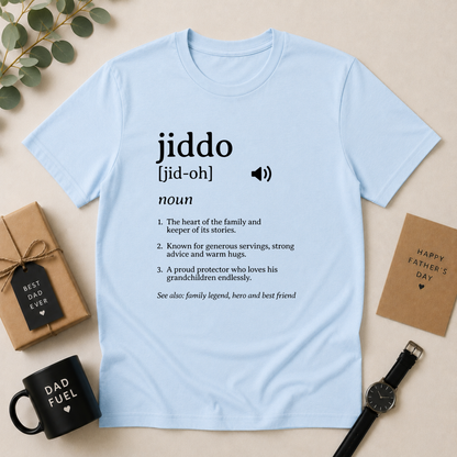 Jiddo Definition T-Shirt – Lebanese Grandfather Gift