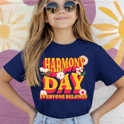 Harmony Day Flower T-Shirt