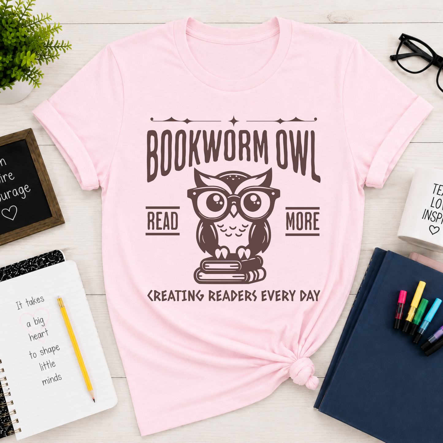 Bookworm Owl Teacher Shirt Book Week Australia