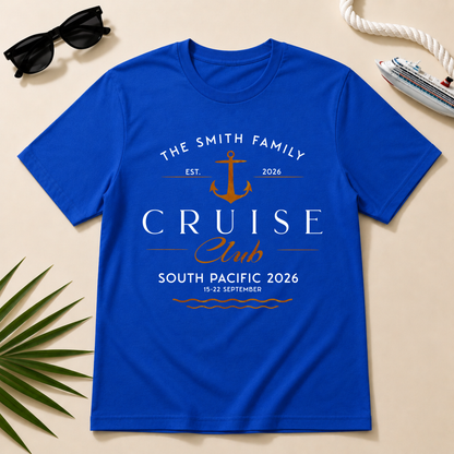 Personalised Cruise Club Shirt