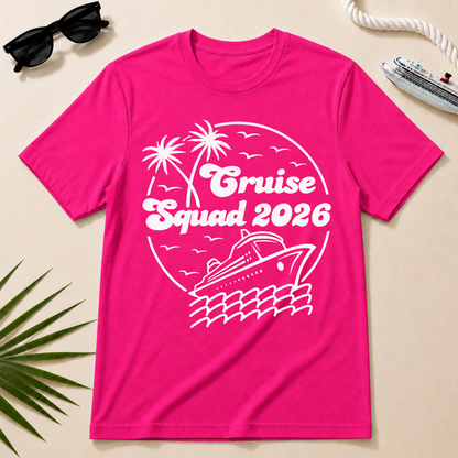 Cruise Squad 2026 Matching Shirts