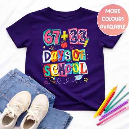 100 Days of School 67 Shirt