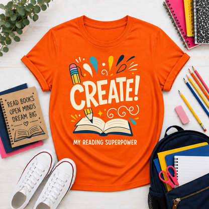 My Reading Superpower Book Week T-Shirt