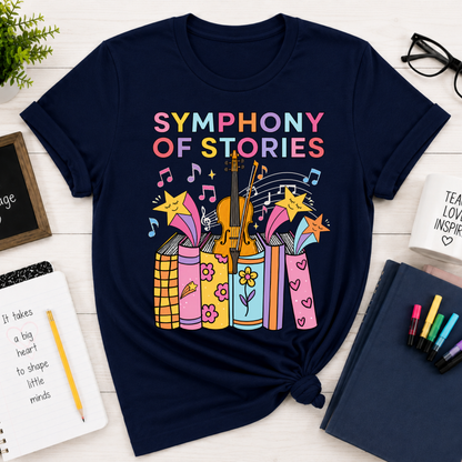 Symphony of Stories Book Week 2026 T-Shirt