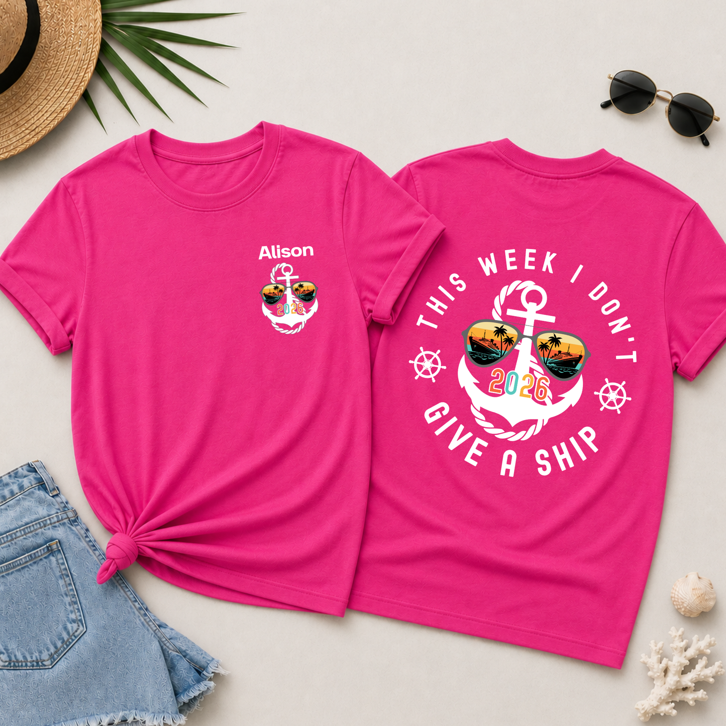 This Week I Don't Give A Ship Cruise Shirt 2026