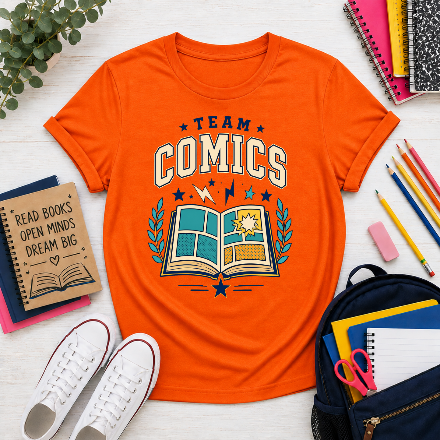 Book Week Reading Team T-Shirt