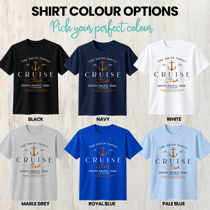 Personalised Cruise Club Shirt