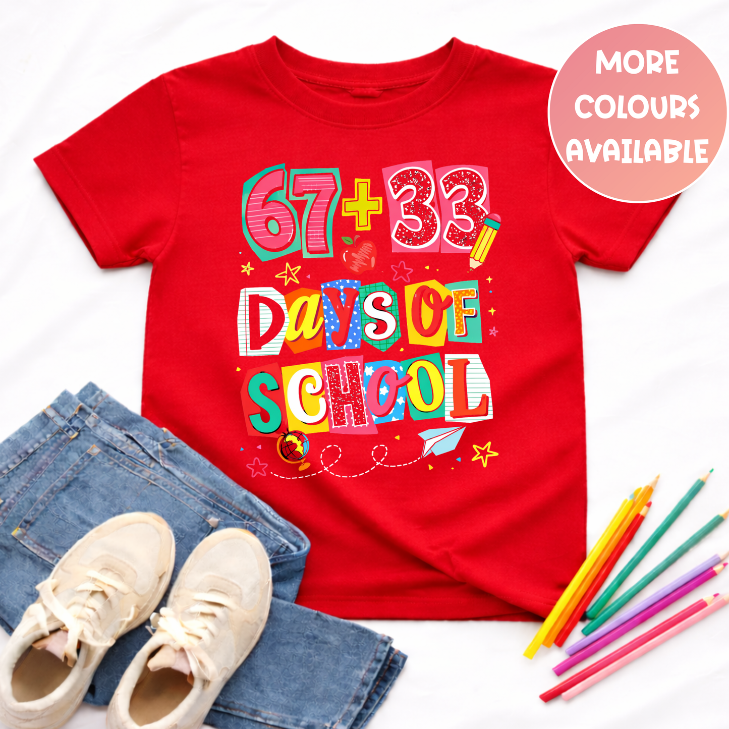 100 Days of School 67 Shirt