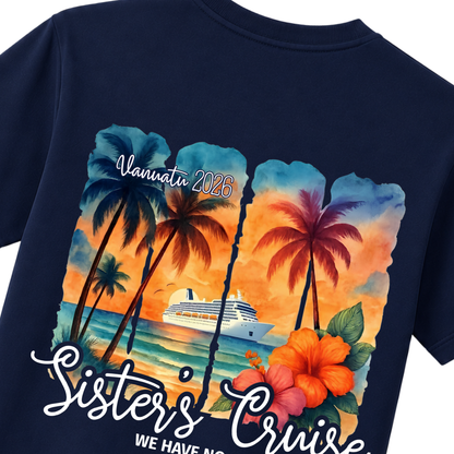 Personalised Sisters Cruise Shirt