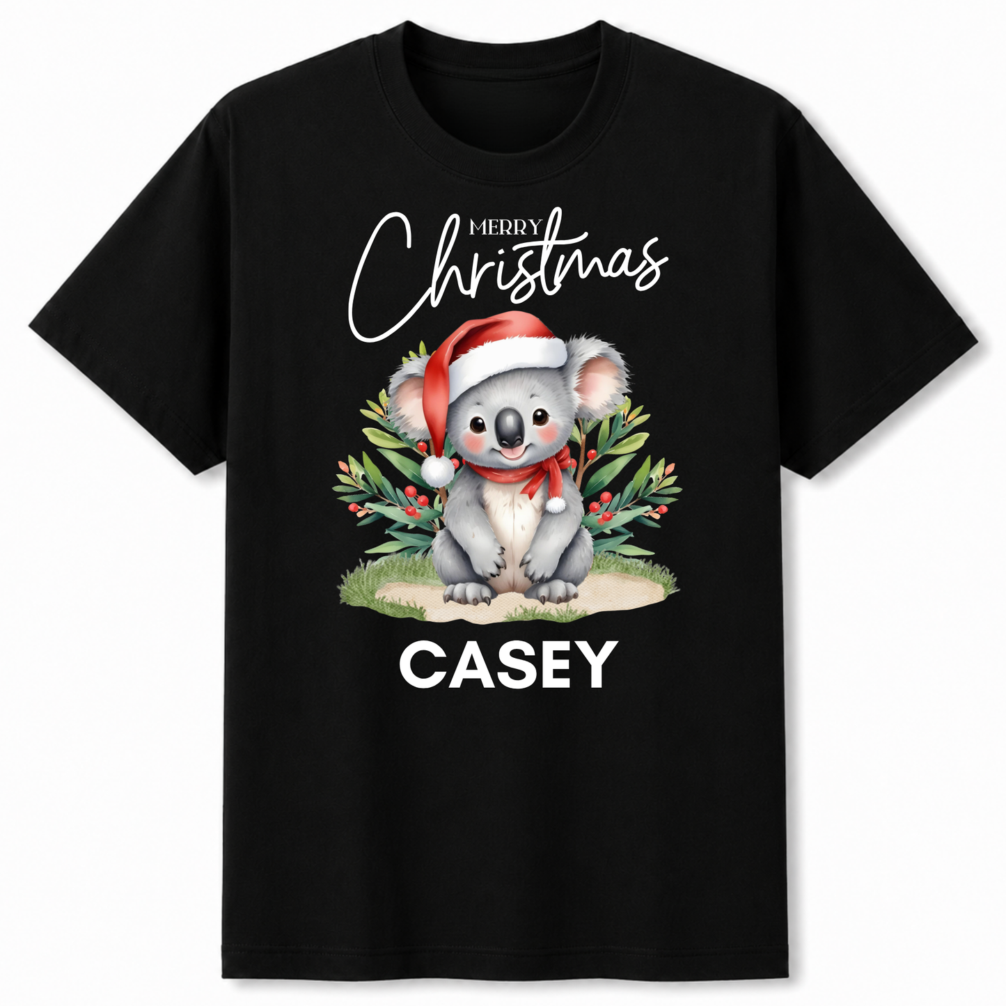 Personalised Australian Animal Christmas Shirts