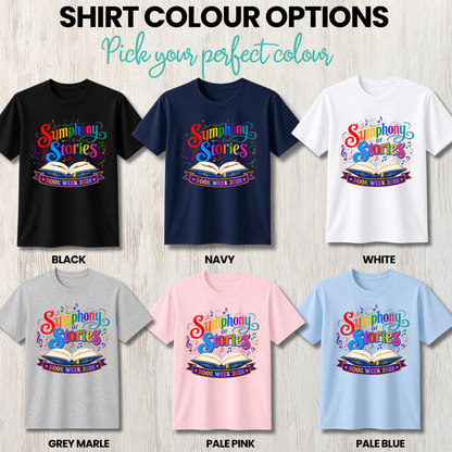 Symphony of Stories Colourful Book Week Shirt