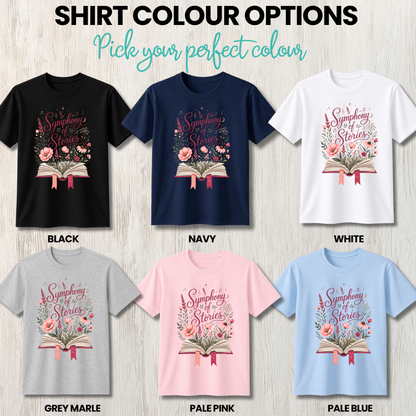 Symphony of Stories Book Week Shirt – Kids & Adults
