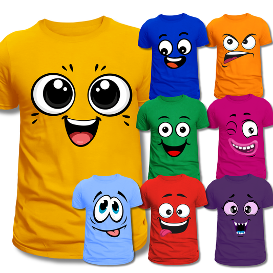 Funny Face Character Shirts