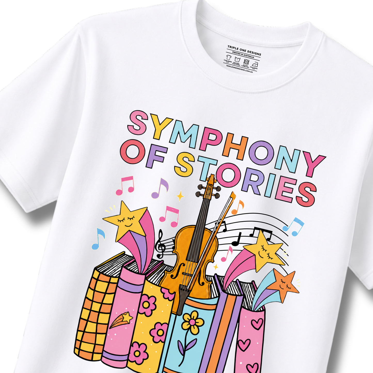 Symphony of Stories Book Week 2026 T-Shirt