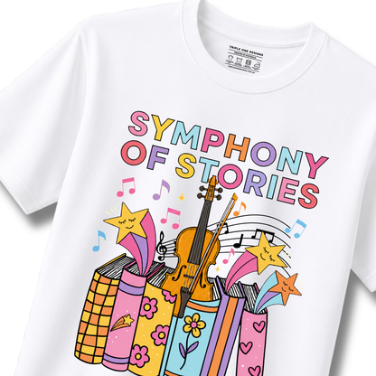 Symphony of Stories Book Week 2026 T-Shirt